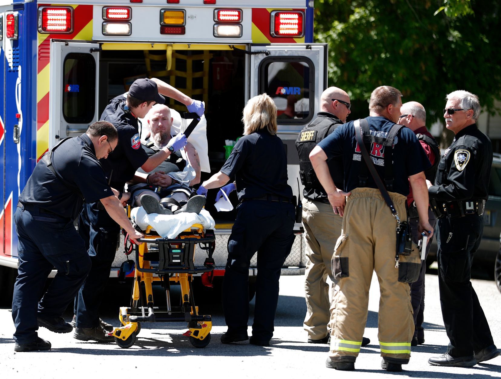 Shooting arrest